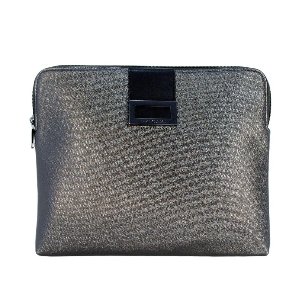 BVLGARI Parfums Zip Toiletry Cosmetic Makeup Pouch Tablet Sleeve Case Bag - MINT